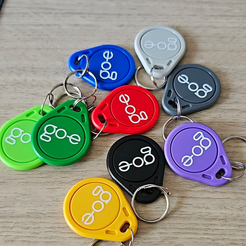 Rfid schlüsselanhänger - go-e,
